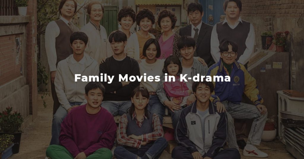 Recommendation k-drama family genre